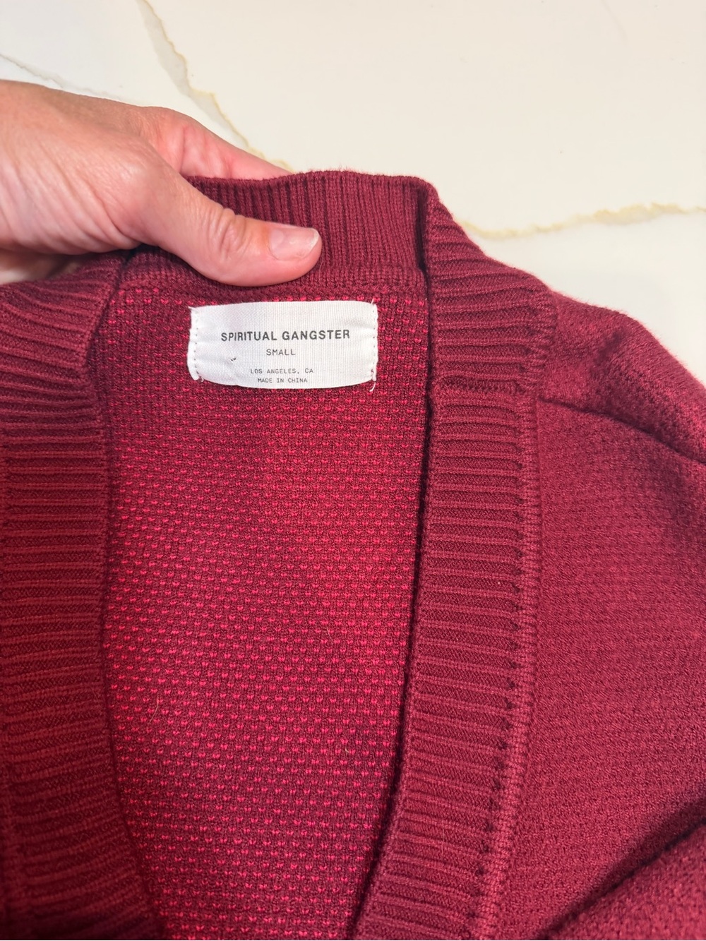 Spiritual gangster Delaney cardigan sweater - Picture 3 of 7